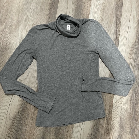 Gray Women's Ribbed Turtleneck by BP Nordstroms - Picture 3 of 5